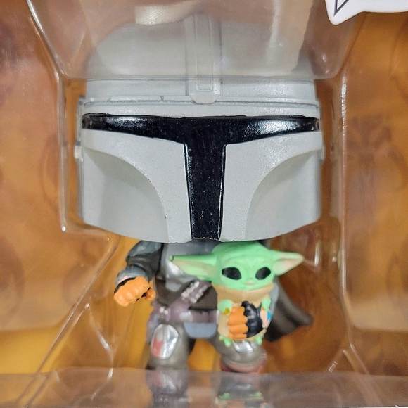 Funko Pop The Mandalorian & Grogu Hallmark Vinyl 3" Christmas Tree Ornament New - Picture 9 of 9